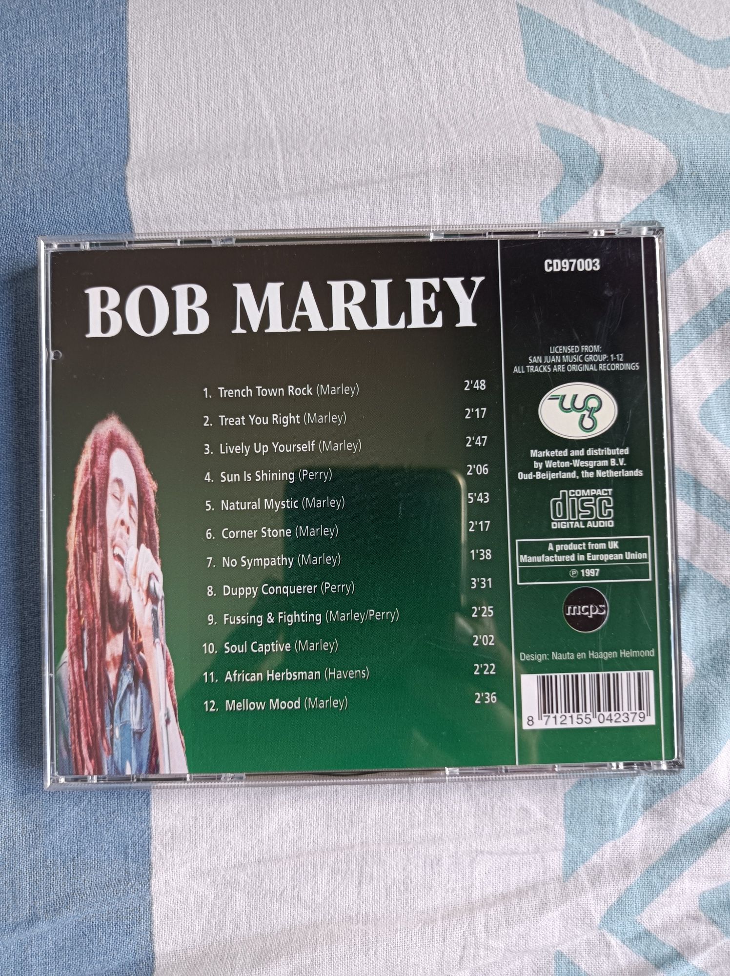 CDs Genesis, Bob Marley