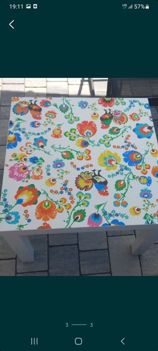 Stolik 55/55 Stan b dobry ikea lack