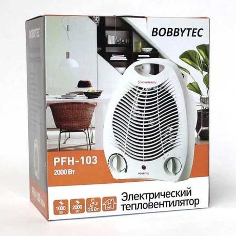 Электрический Тепловентилятор (ДУЙКА) Bobbytec PFH-103 2000ВТ