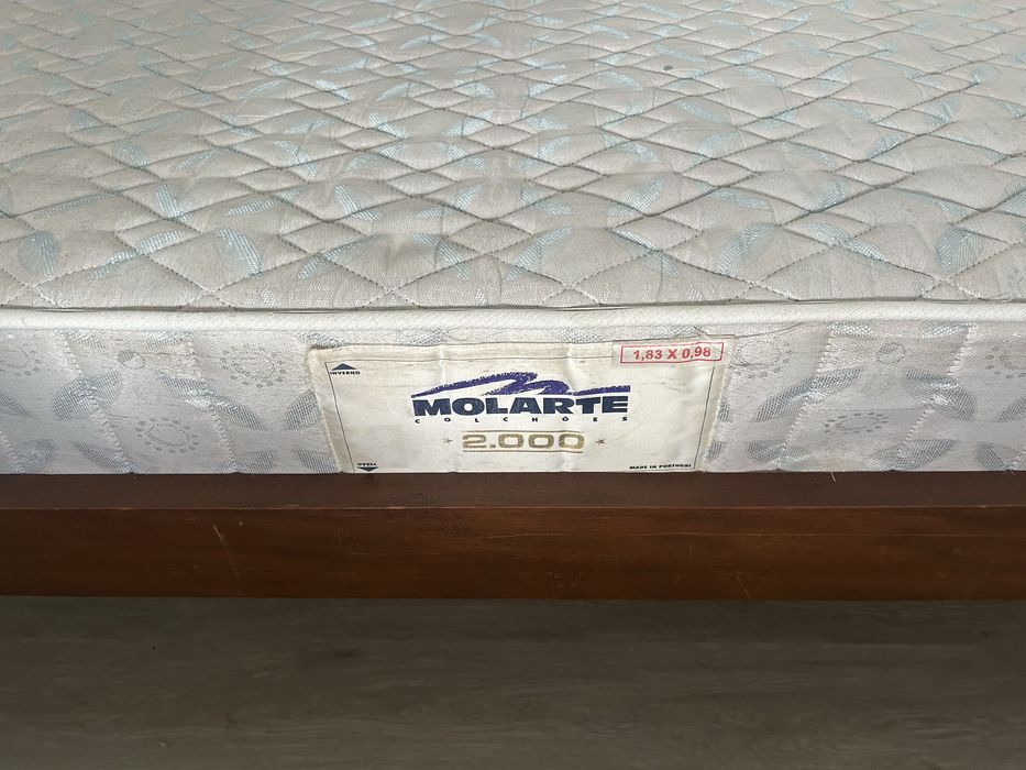 Cama Solteiro com Colchao