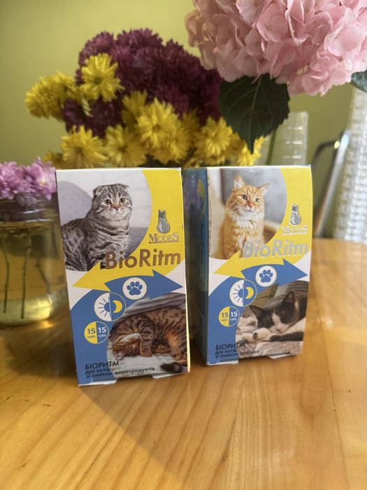 Полівітамінний комплекс для котів Modes BioRitm.