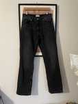 Spodnie jeansowe czarne zara wide leg