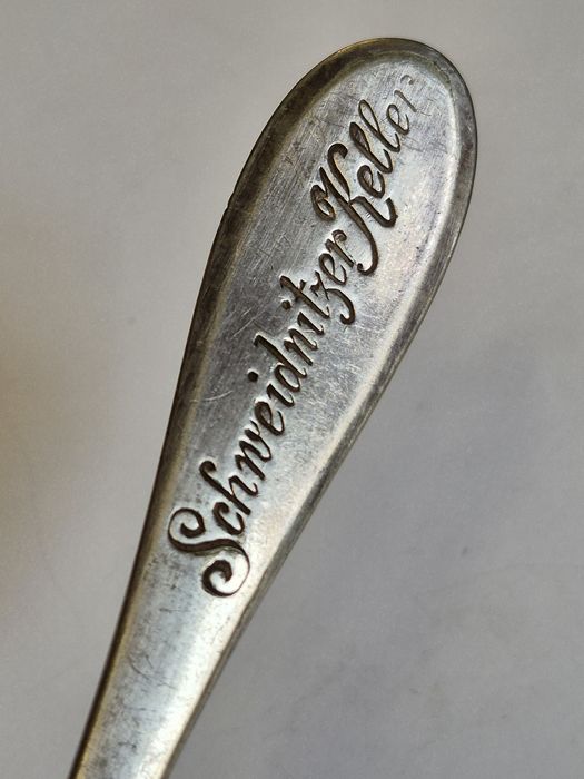 Stary Przedwojenny Widelec Schweidnitzer Keller Breslau Wrocław