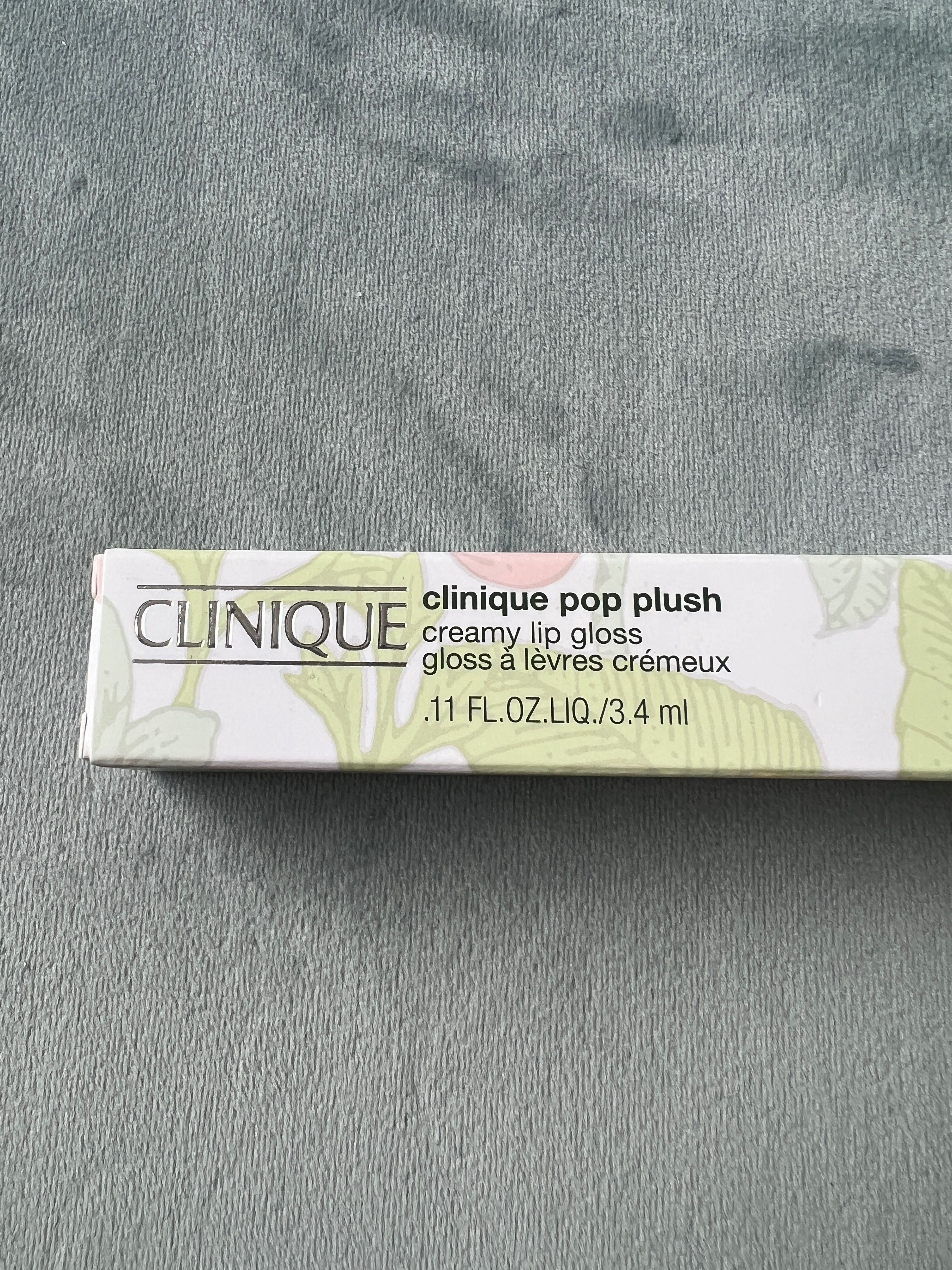 Clinique Pop Plush Creamy Lip Gloss  Błyszczyk Do Ust apple pop 04