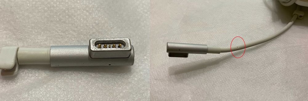 Оригинальный блок питания Apple MagSafe 85W A1343