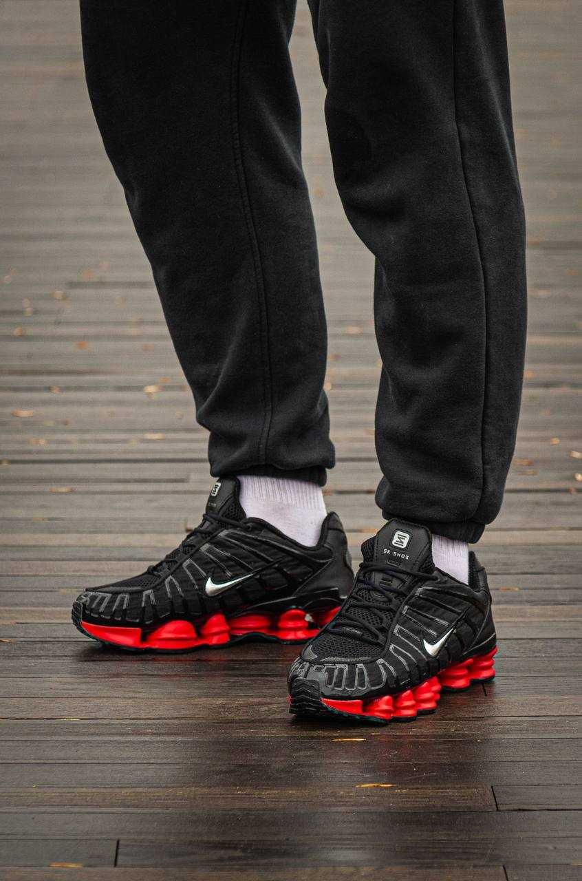 Meskie buty NK Shox LT Black\Red obuwie meskie 40-45