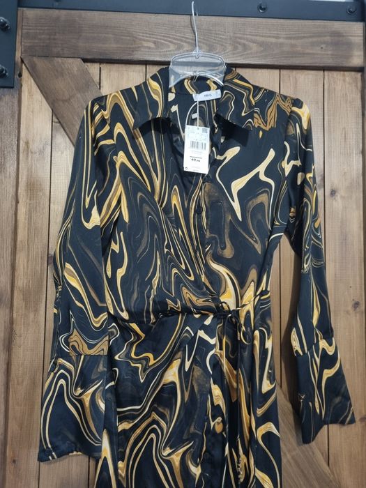 Jesienna sukienka Mango s