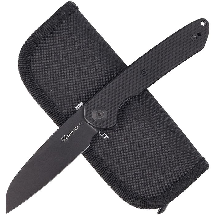 Nóż składany Sencut Kyril Black G10, Black Stonewashed 9Cr18MoV by