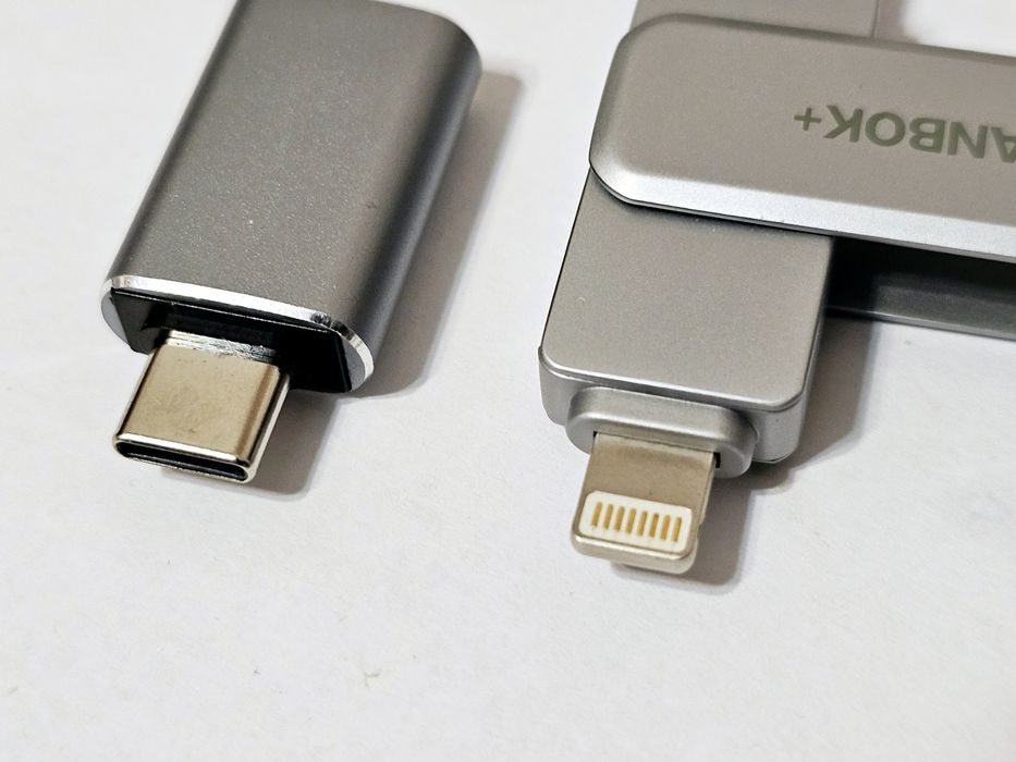 MFI USB-накопичувач BLANBOK+ 128 ГБ для iPhone/iPad/Android/PC