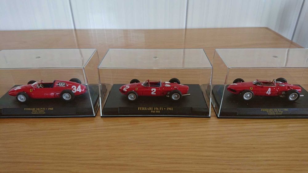 Ferrari Formula 1 (escala 1/43) - 1960 a 1979