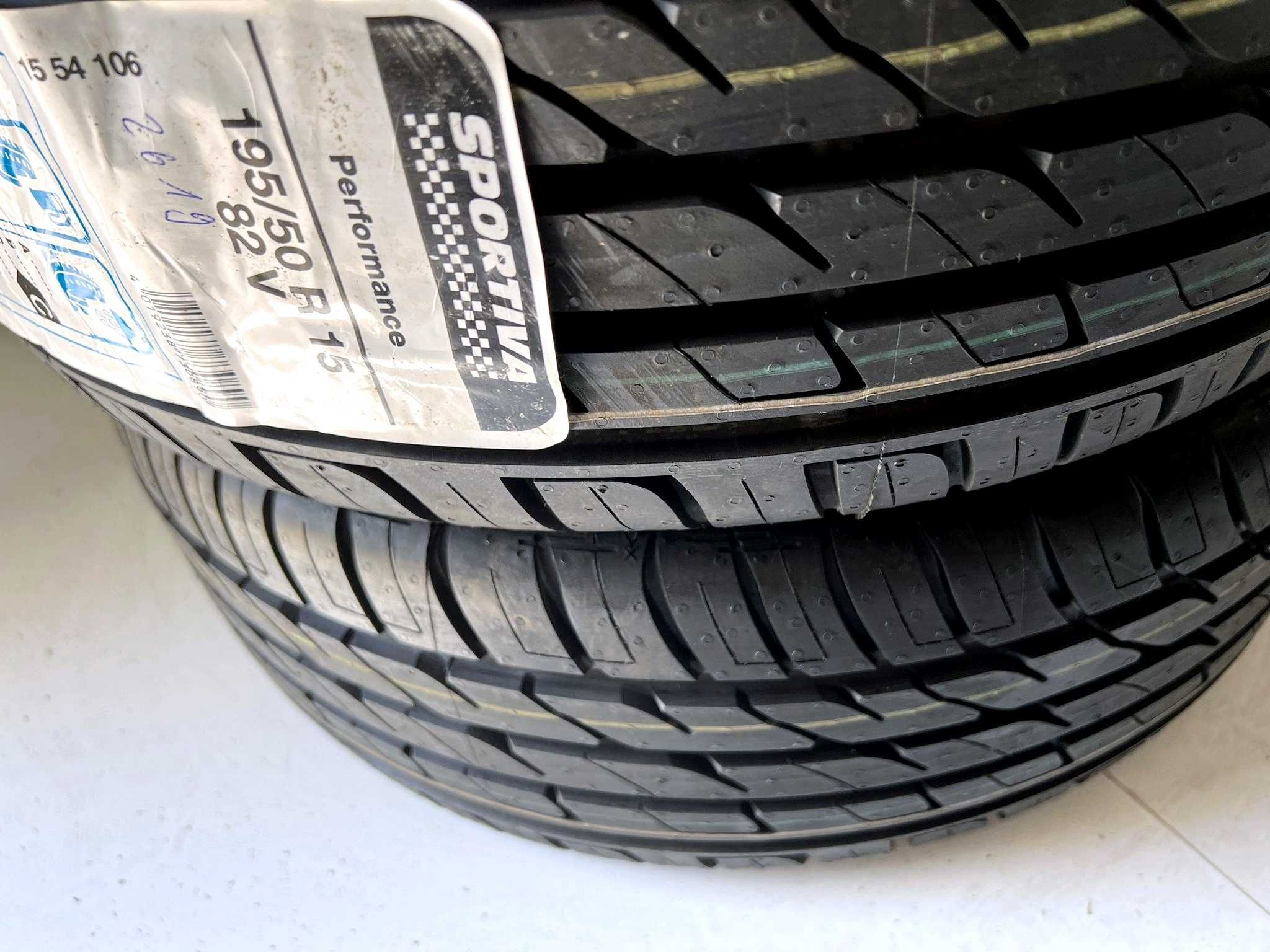 Pneus Sportiva Performance - 195/50/15 - NOVOS