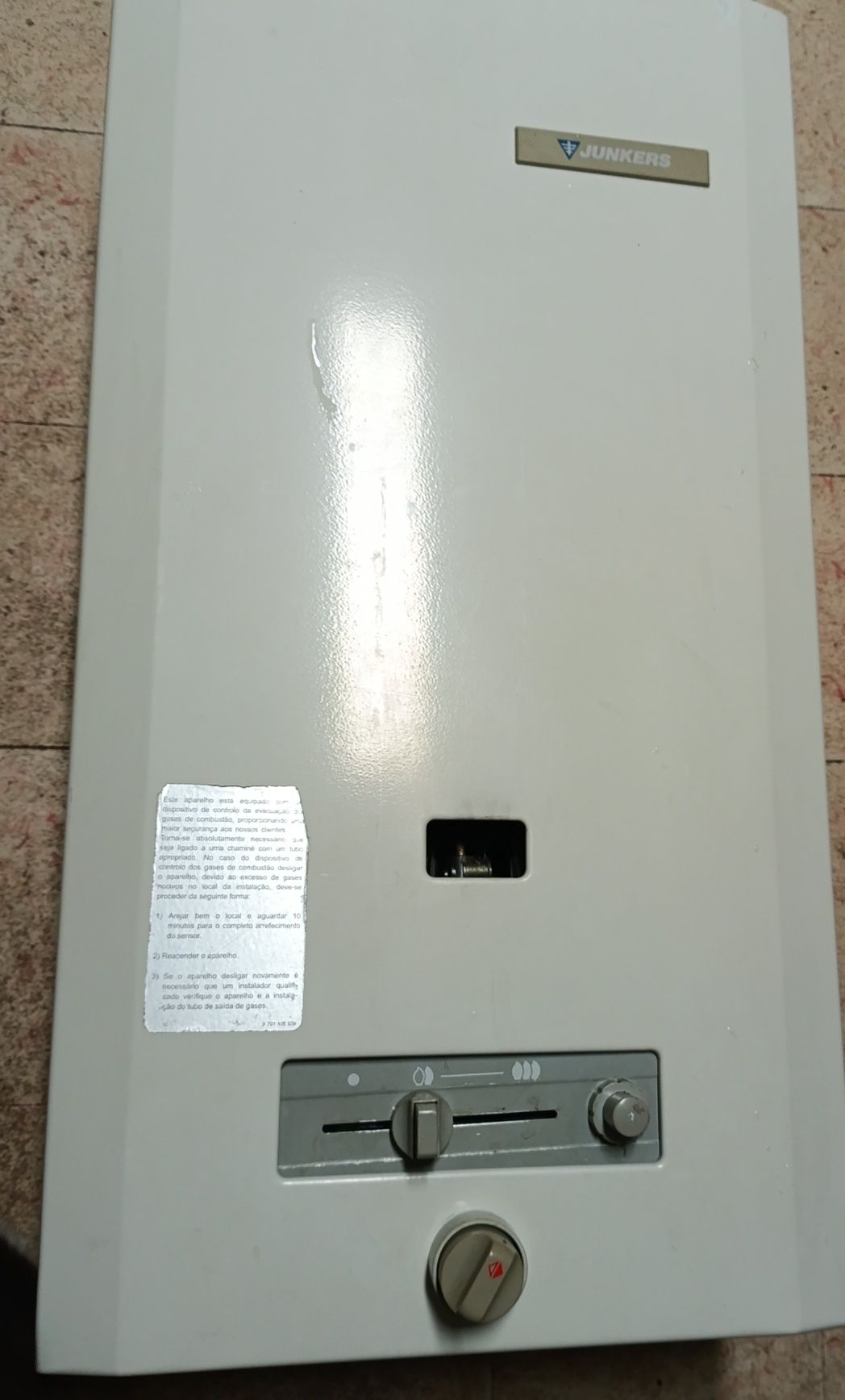 Esquentador manual de isqueiro (botija )