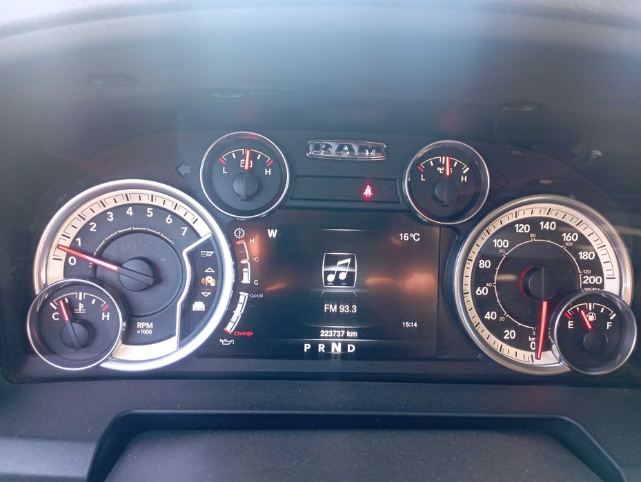 RAM 1500 LPG, hak, kat. B