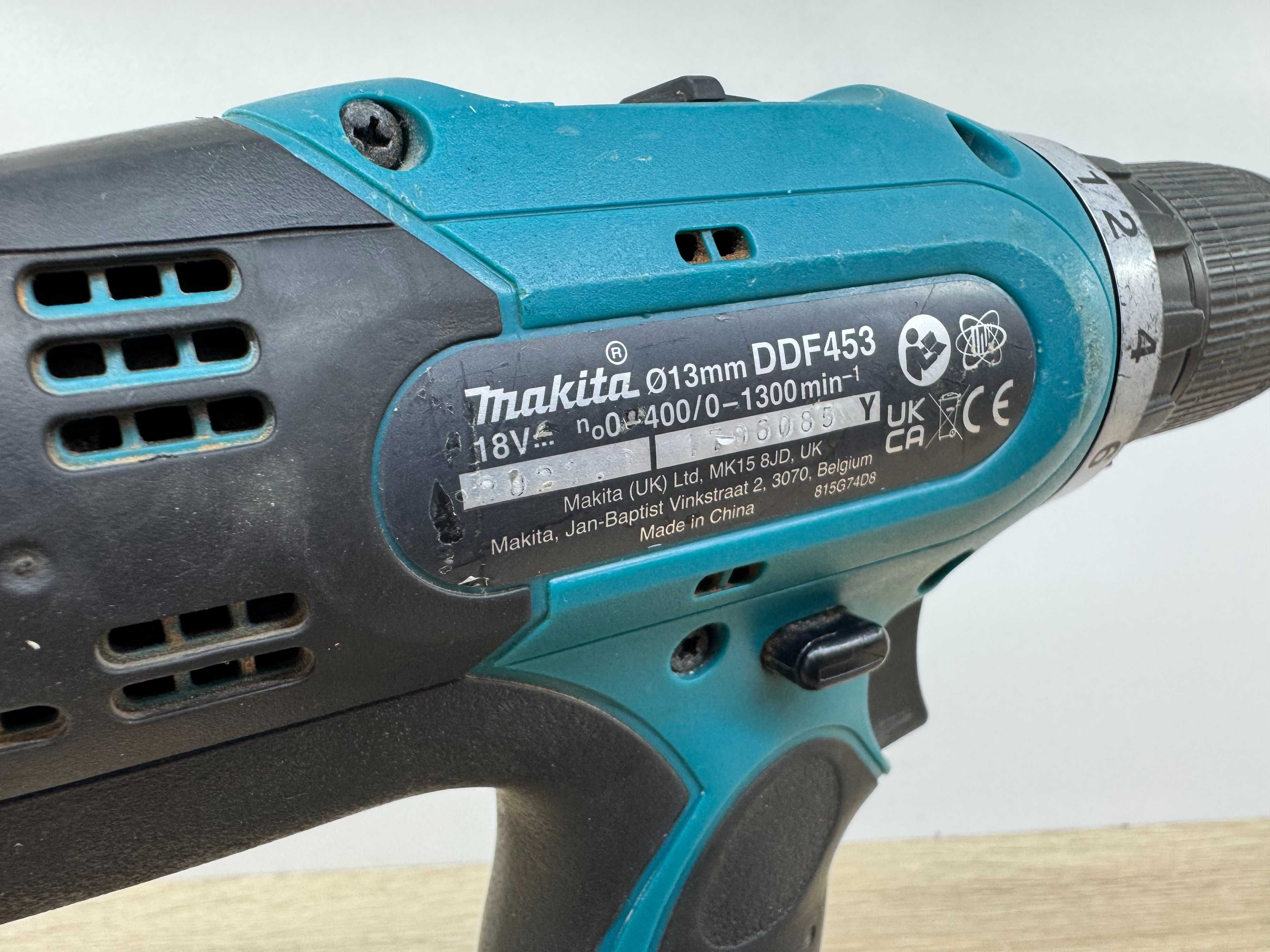 Wiertarko-wkrętarka Makita DDF453 + akumulator 4 Ah – świetna oferta!