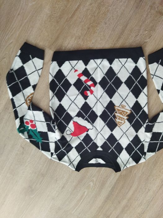 Sweterek świąteczny H&M r. 146-152