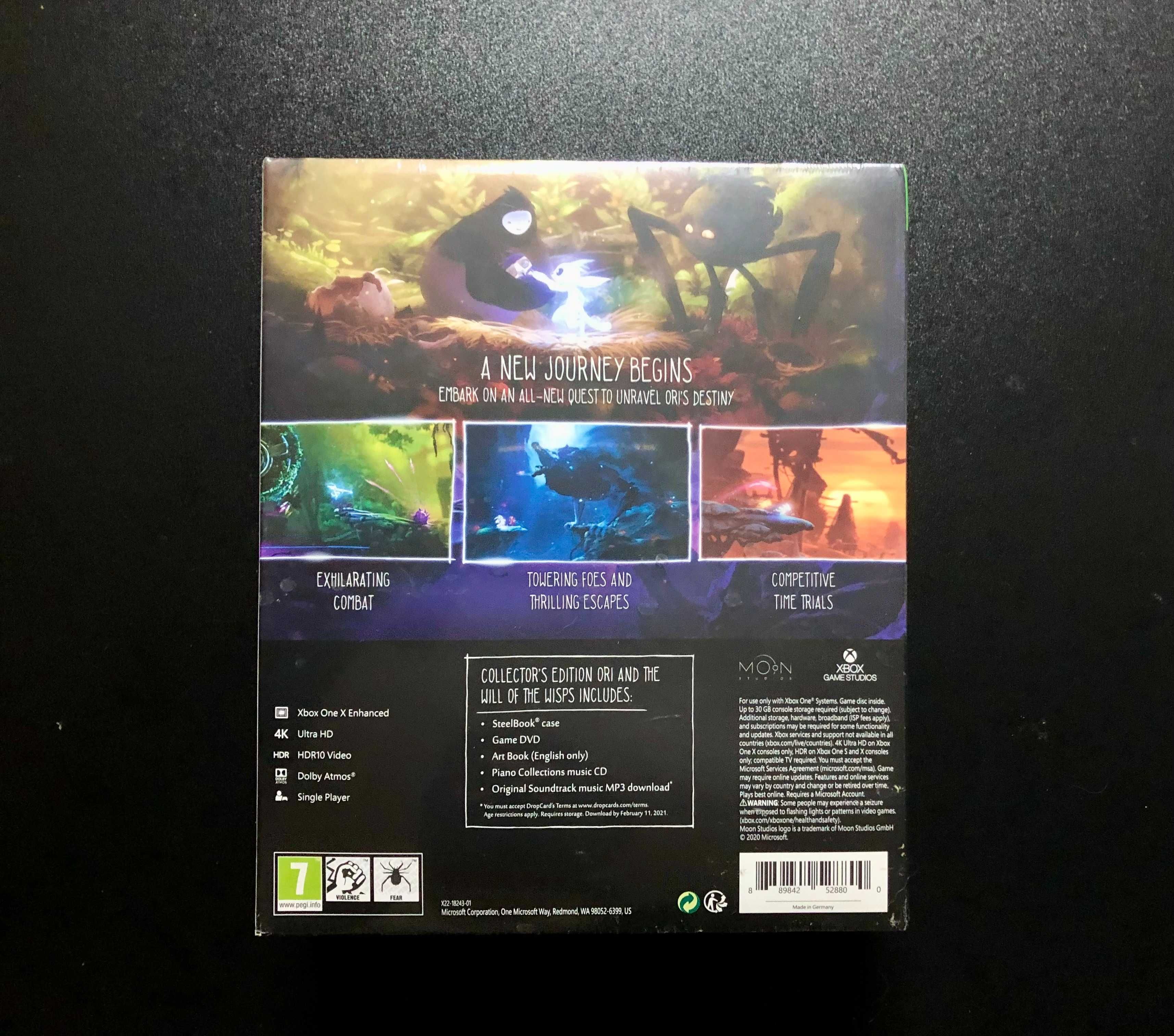 Ori and the Will of the Wisps [Collector's Ed.] Xbox One | Novo/Selado
