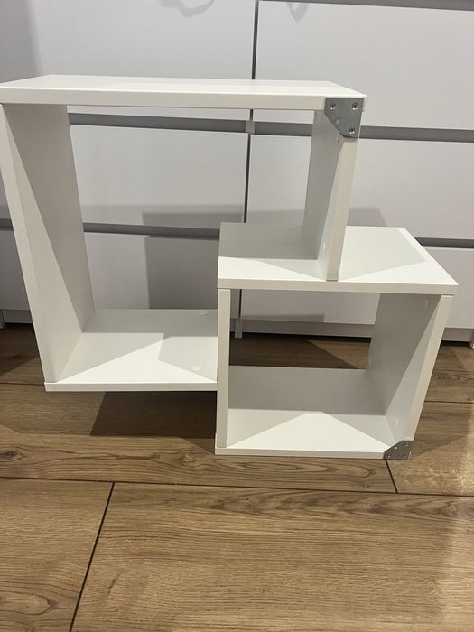 2 półki wiszące meblik duo white