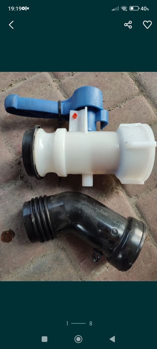 Zawór spustowy mauzera kranik zbiornik ibc baniak paletopojemnik