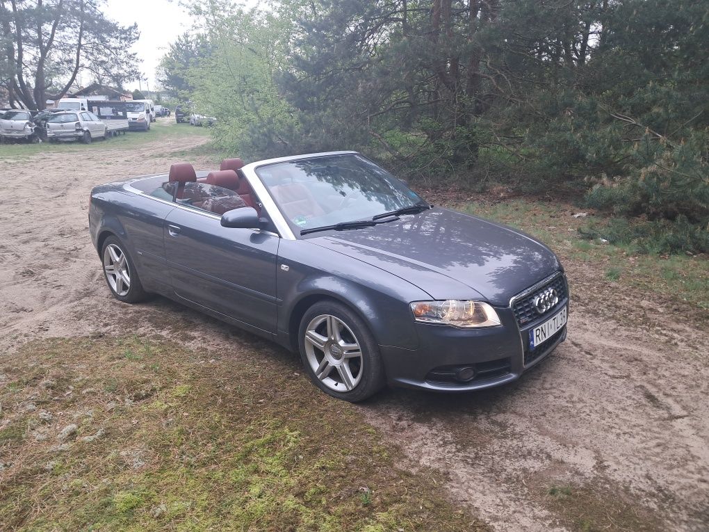 Audi a4 s_line cabrio 1,8 benzyna