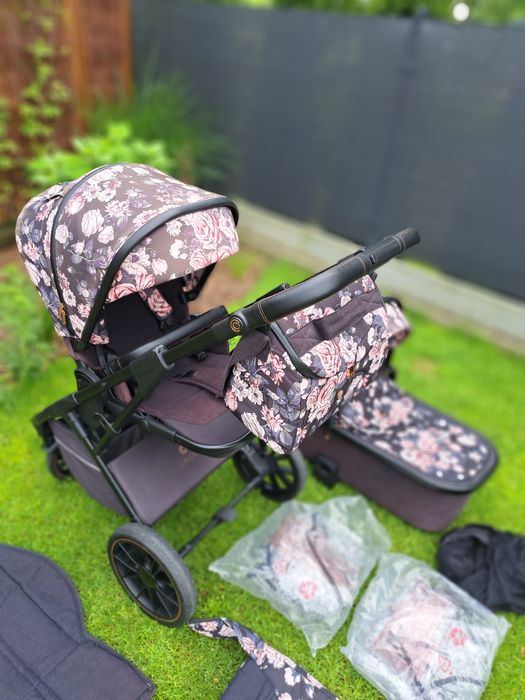 Śliczny wózek 2w1 Cavoe Axo Style La Rose bdb