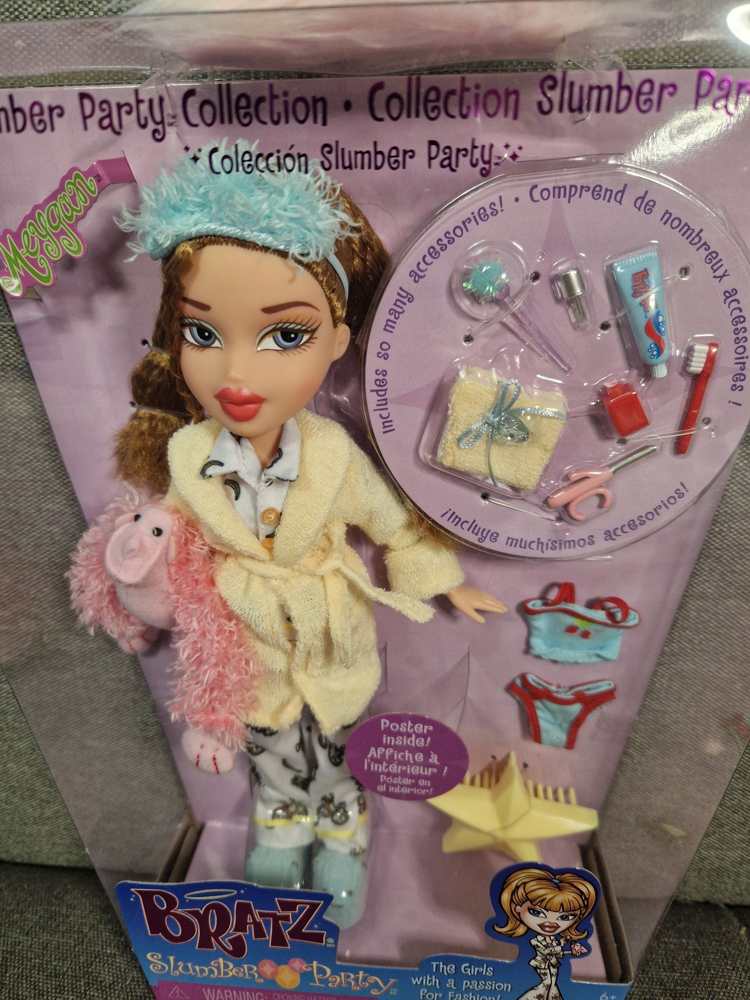Лялька Братц піжамна вечірка Bratz Slumber Party Хлоя Мейган Жасмін
