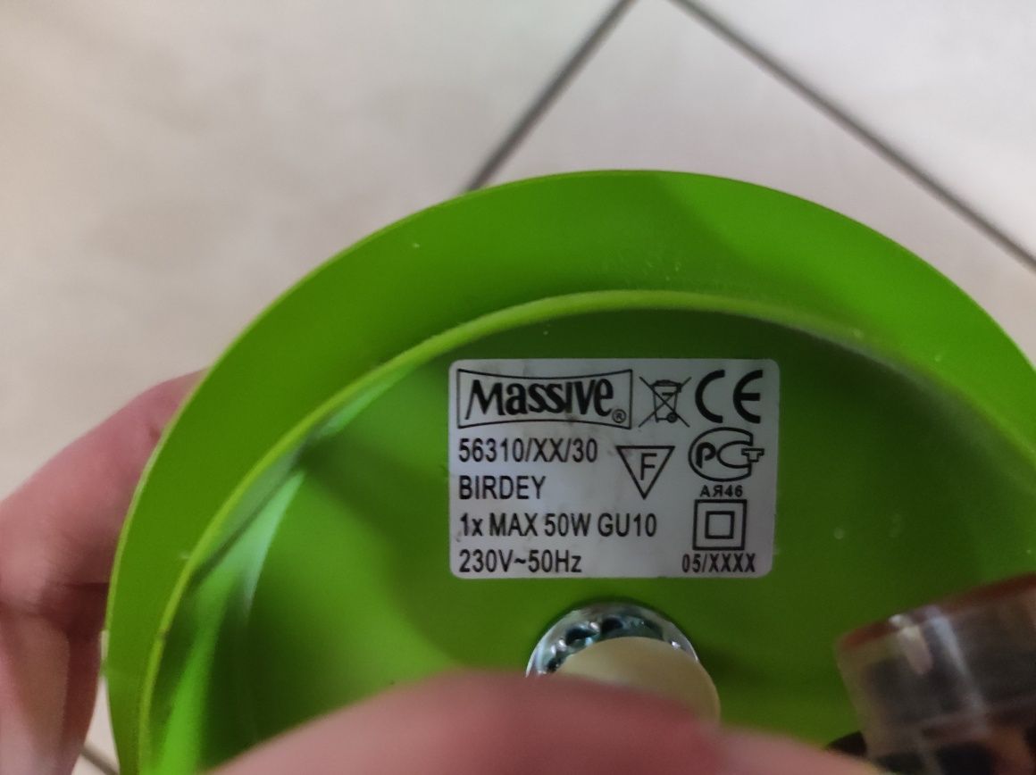 Lampa sufitowa + kinkiet dziecięca Massive Philips Birdey ptaszki