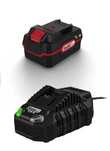 Bateria 20V 4ah parkside + carregador rápido até 8ah parkside
