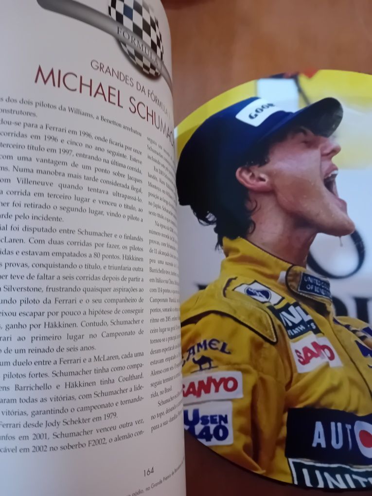 Formula 1 " Capa com sinais de desgaste "