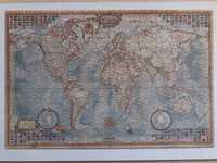 Puzzle Educa 1000 Miniature 'Political Map of the World' [16764]