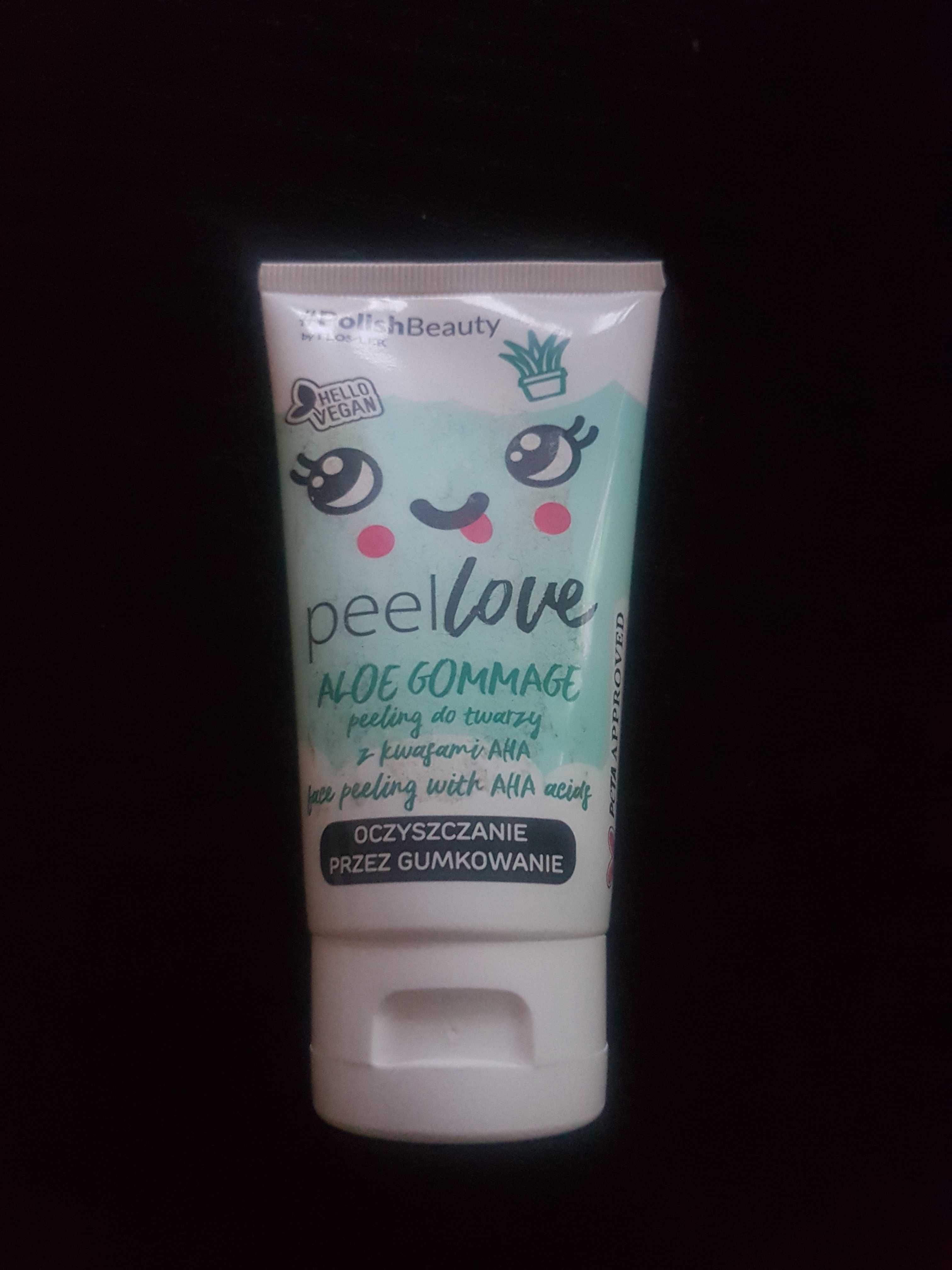 Flos lek Peel love peeling do twarzy kwasy AHA aloes Nowy