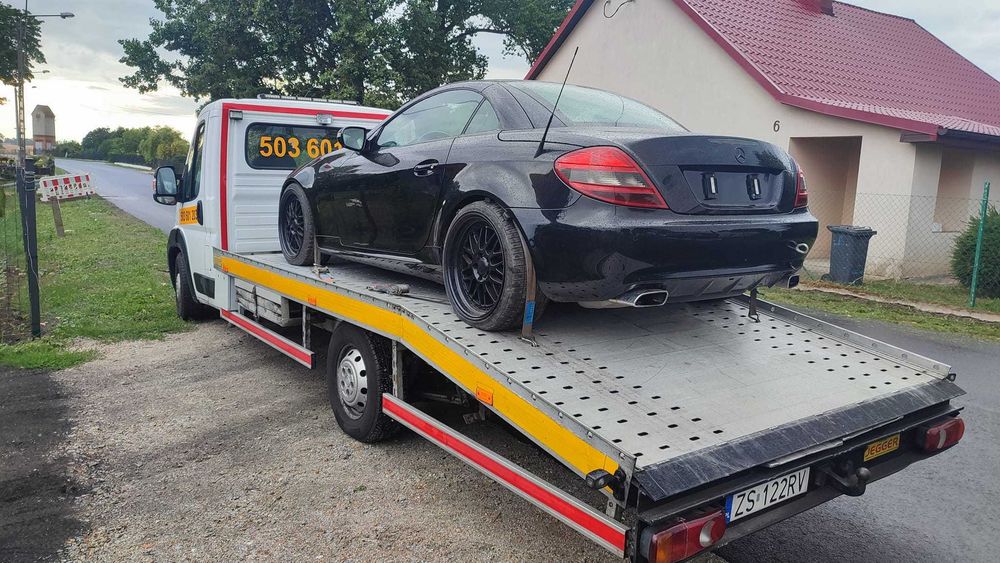 Pomoc drogowa Autopomoc Laweta Holowanie Transport Autohol Szczecin