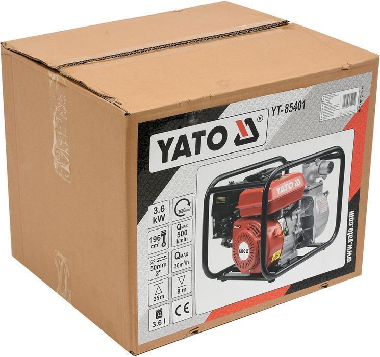 Motopompa Do Wody Spalinowa 2'' 5,9Hp 36M3/H