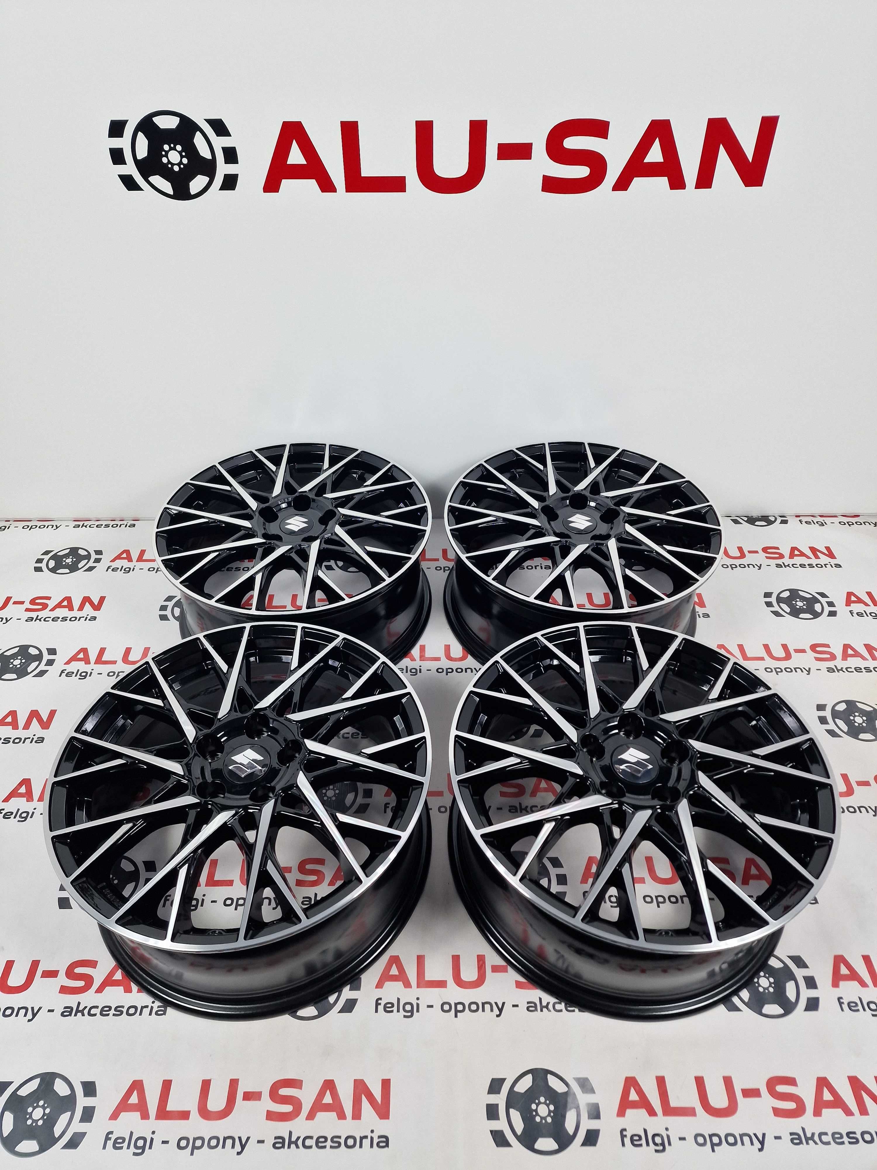 NOWE alufelgi SUZUKI 19" 5x114,3 S-Cross Swift Sport SX4 - Czarne