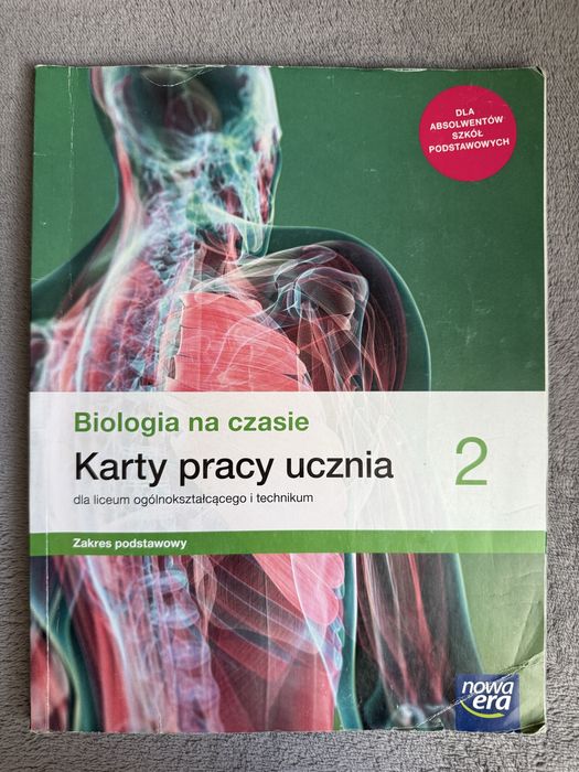 Biologia na czasie 2 podrecznik + ćwiczenia