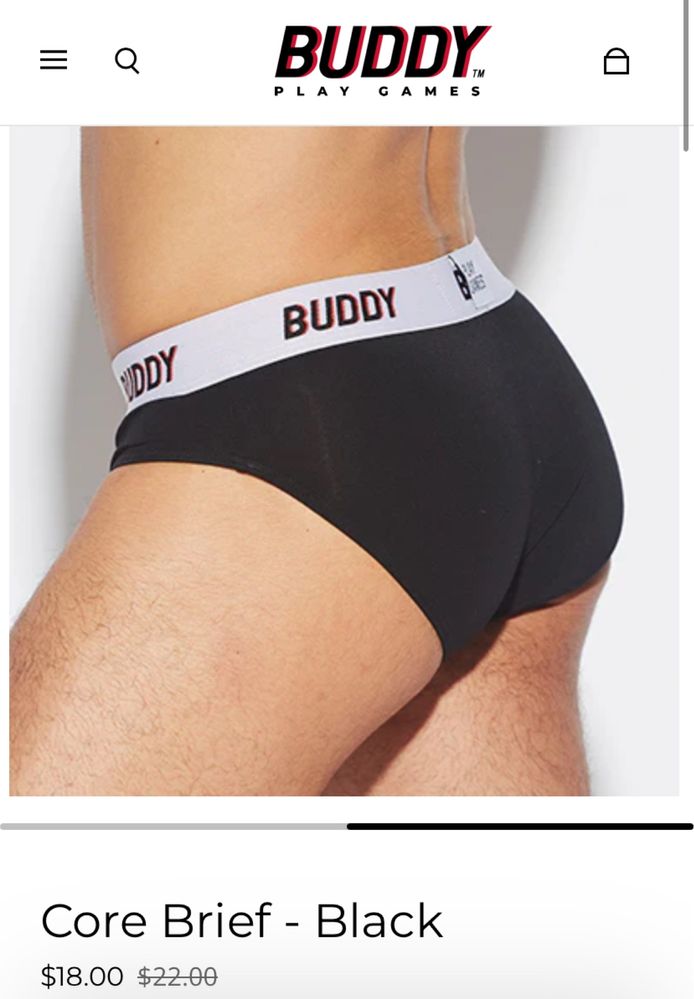Чоловічі труси бріфи Buddy Мужские трусы брифы Buddy