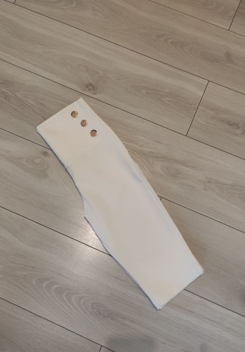 Lady Drama kolarki legginsy białe rozmiar 2