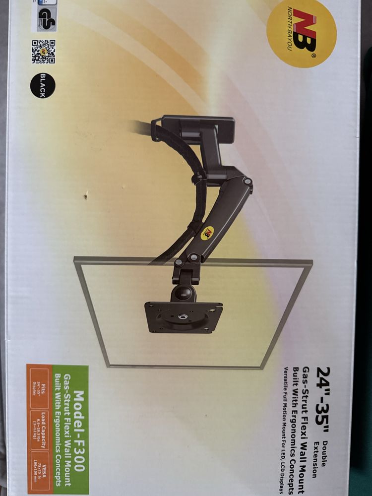 Uchwyt na monitor 24”-35”