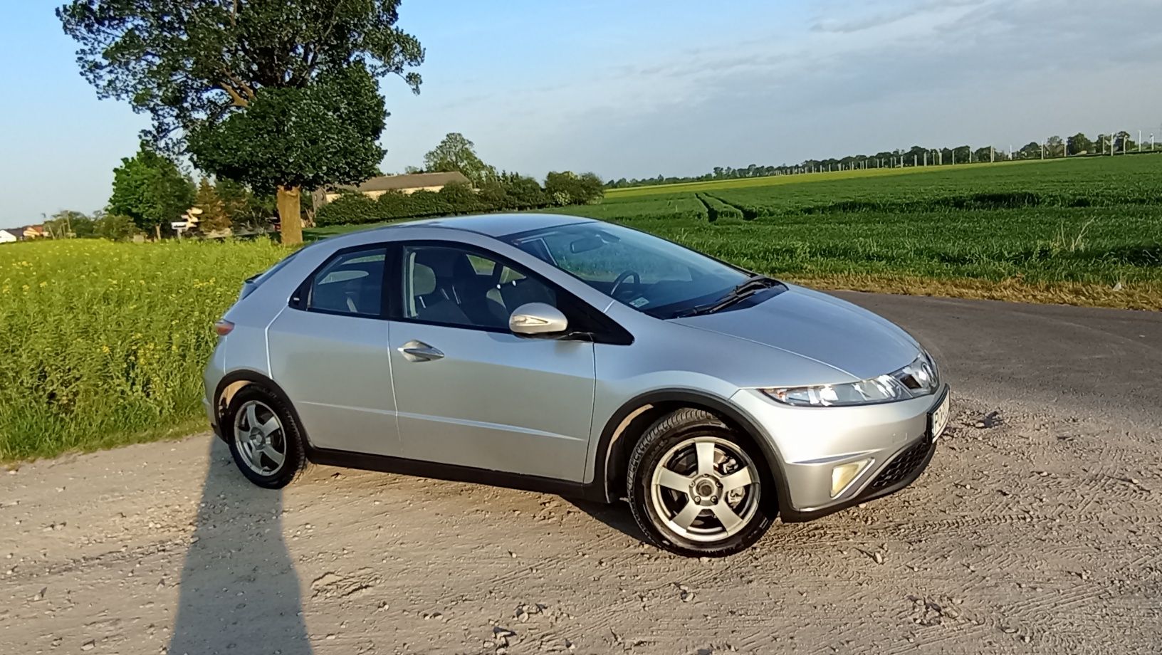 Honda Civic VIII Ufo Benzyna 6Biegow Klima Alu Zarejestrowany