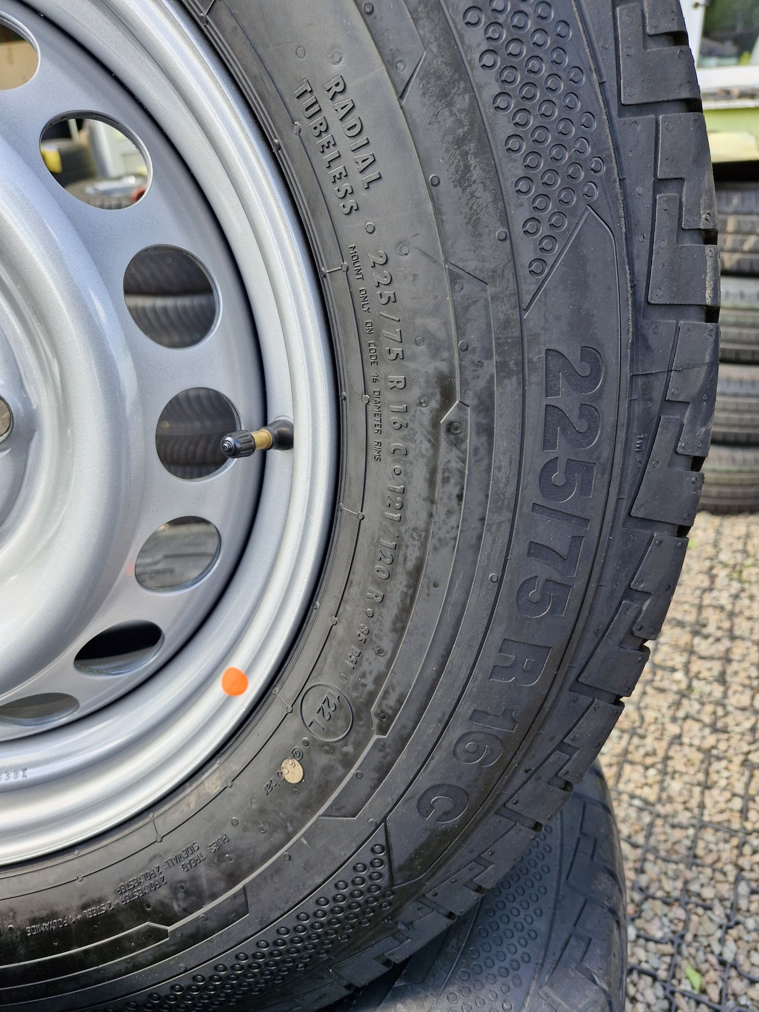 Nowe Koła mercedes Sprinter 16" 6x130 Continental 225/75 16C