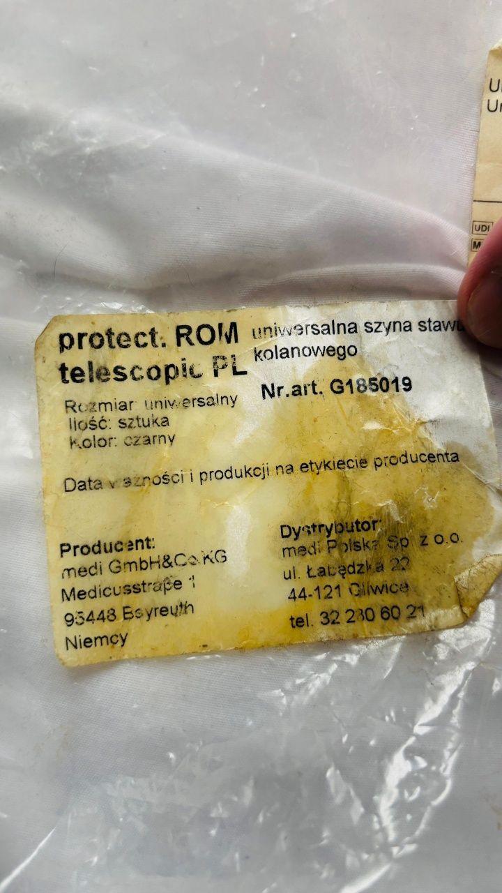 Orteza kolana, Protect.ROM telescopic MEDI, roz. uniwersalny