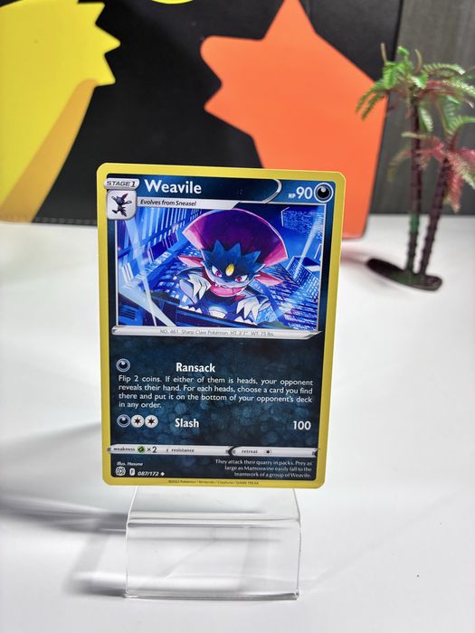 Weavile 087/172 karta pokemon
