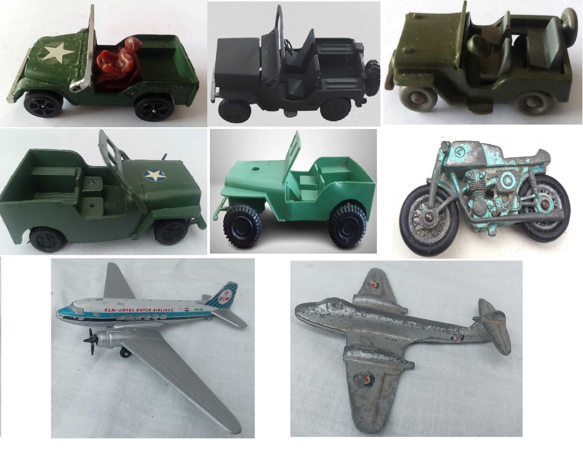 24 Miniaturas de carros - Anos 60 e 70's - Vintage