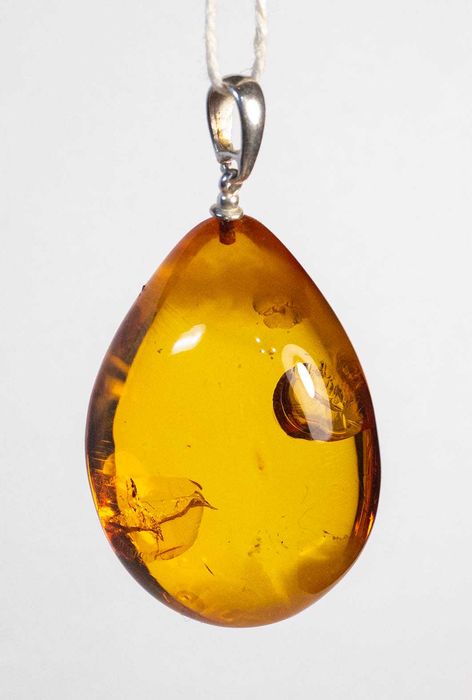 Bursztynowy wisiorek