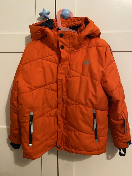 Kurtka 4f chlopiec zimowa 122 128