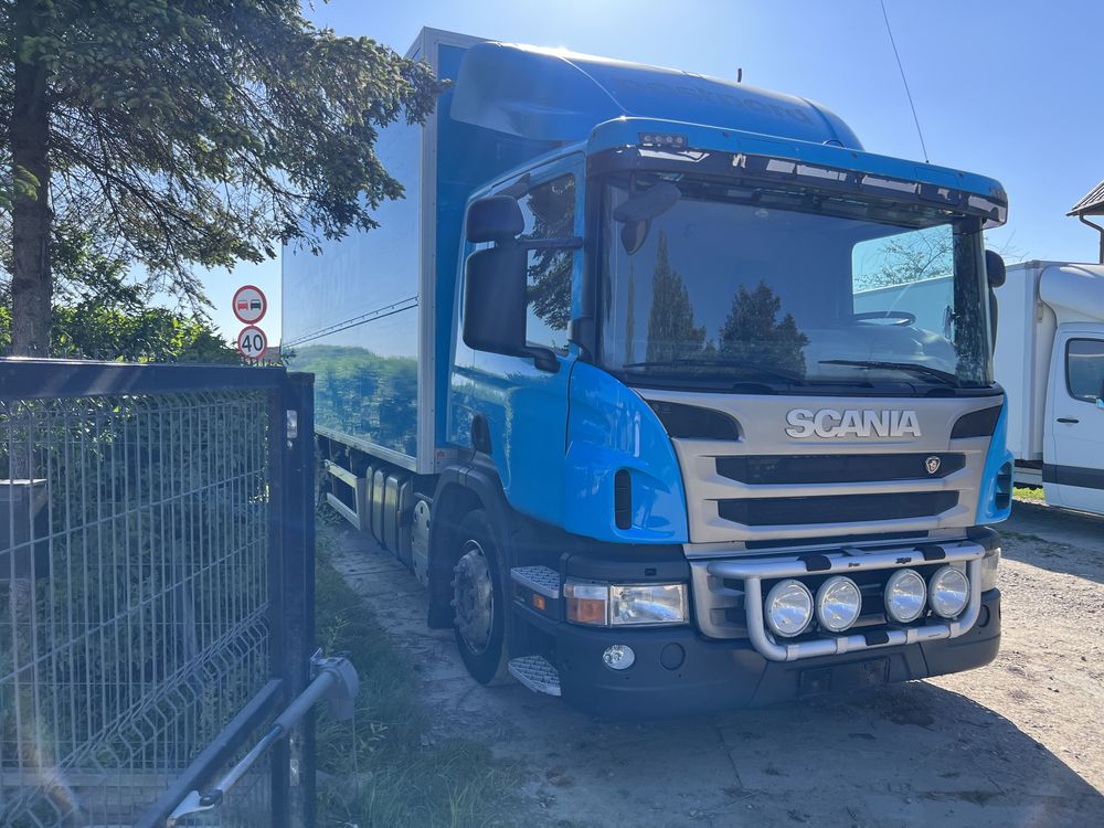Scania p230 izoterma 18ep winda grzana