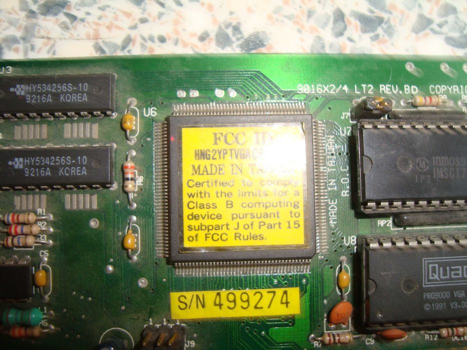 Продам відеокарту Trident Isa 512 kb робочу