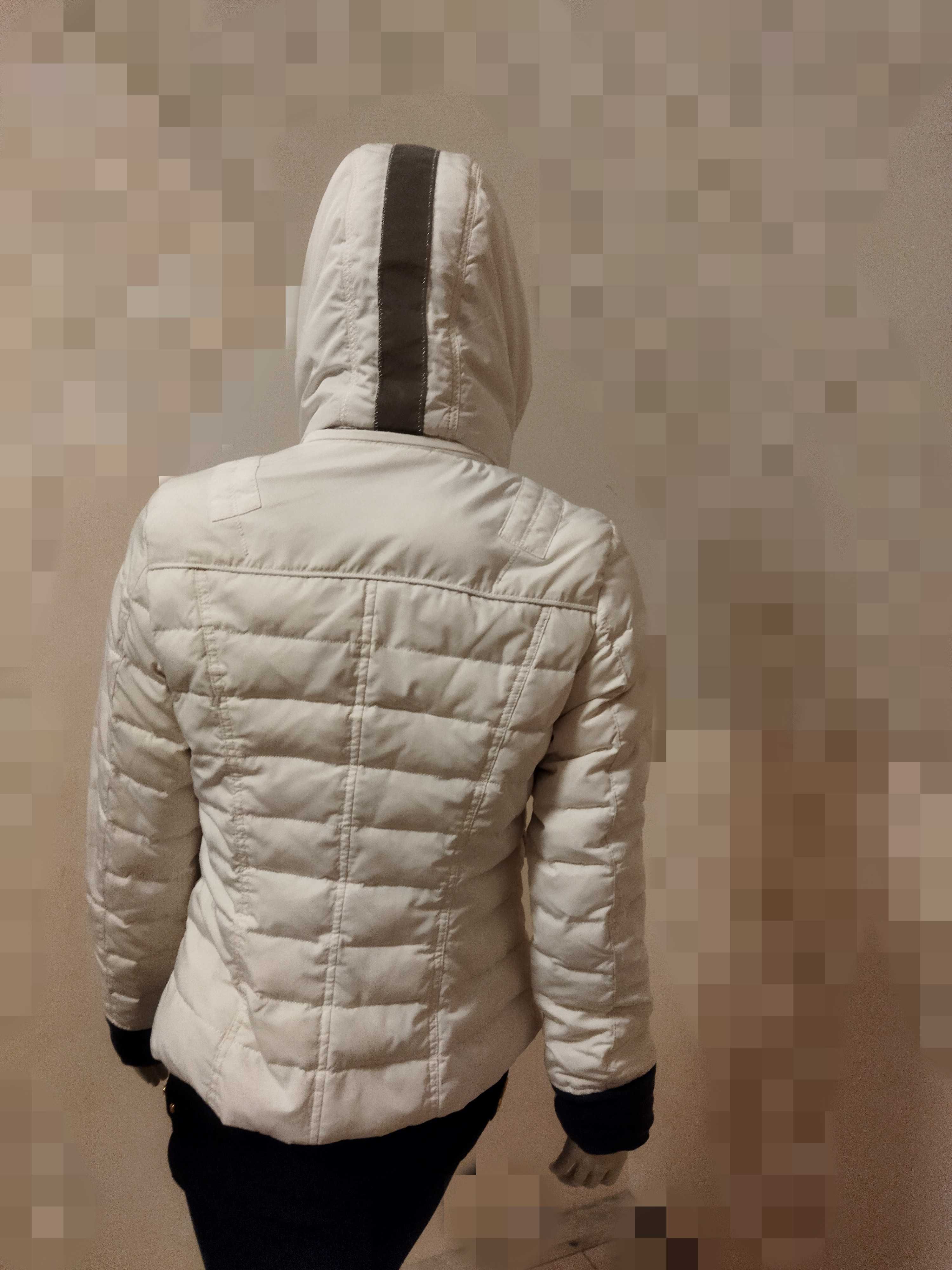 Горнолыжная куртка женская размер М, женская белая теплая куртка