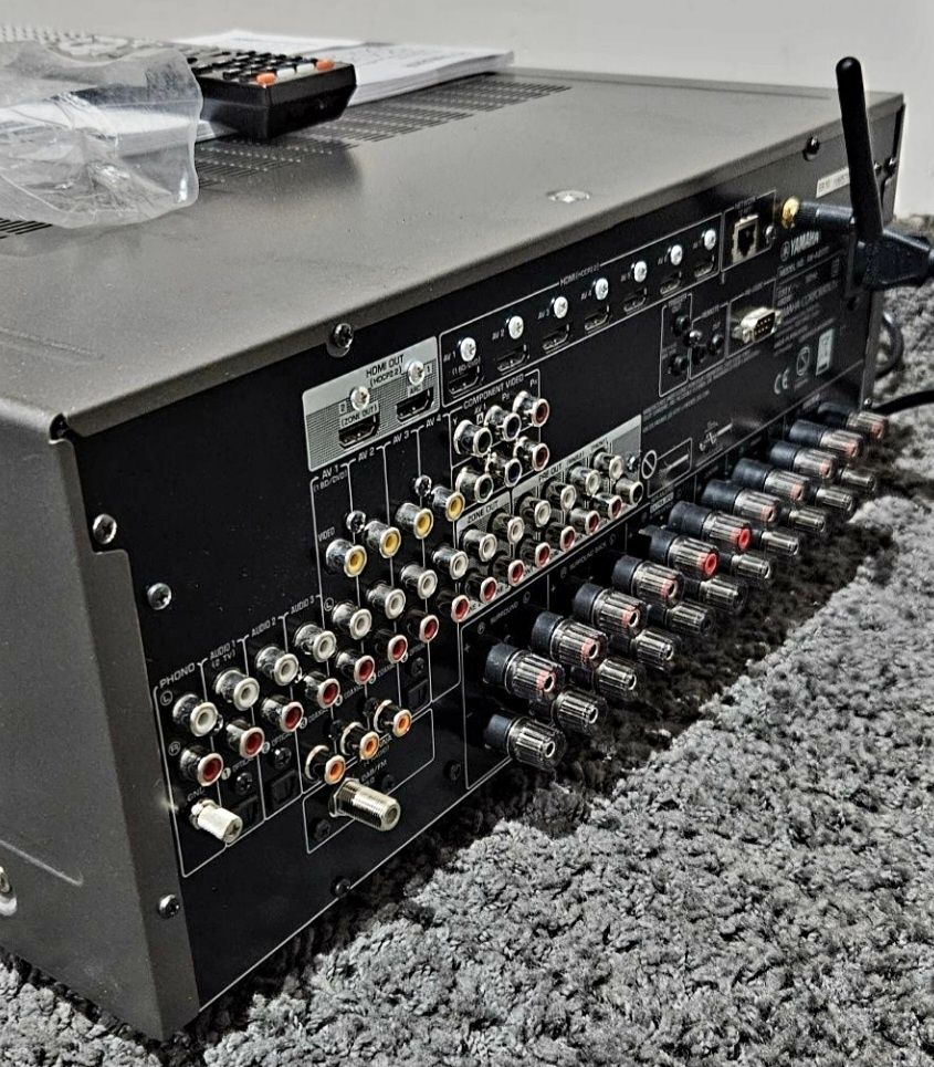 Yamaha rx a 2070, WiFi, Bluetooth, 4k, D. Atmos. Stan idealny. Okazja!