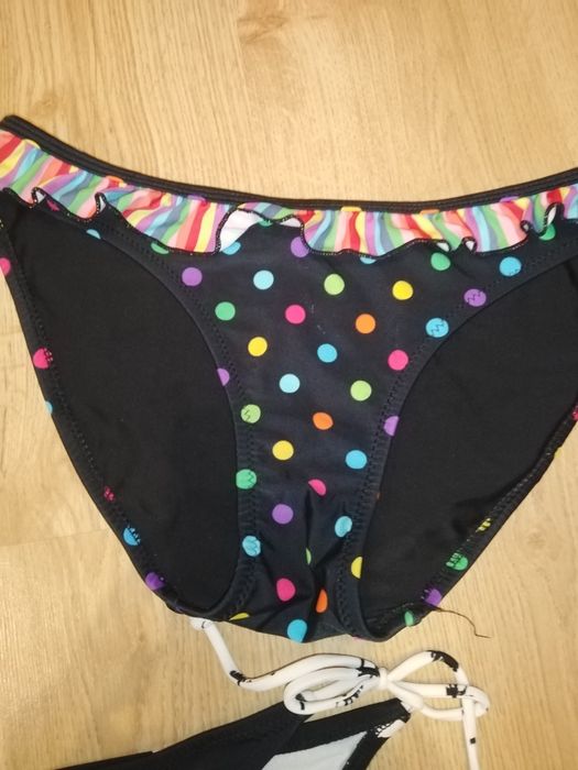Zestaw 3 szt bikini Majtki kąpielowe dół stroju kąpielowego r 36