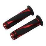 Manetki motor kpl. L+P RED/BLACK 20/23,Honda,Yamaha,Suzuki,Kwasaki